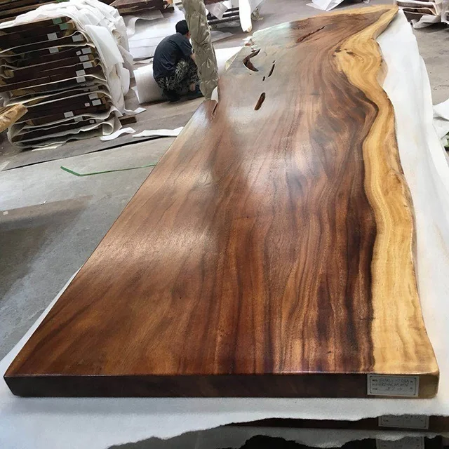 South American Walnut Slab Suar Wood Monkeypod Tree Slab Acacia Wood Slab
