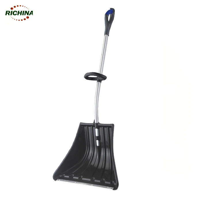Two Grip Design Large Blade Ergonomic Handle Snow Scoop Shovel