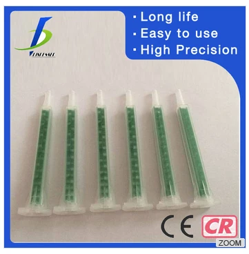 
Resin Square Static Mixer FMF6-24 Mixing Nozzles for Duo Pack Epoxies 