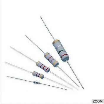 УГЛЕРОДНЫЙ пленочный резистор 5 Вт 50 Вт 100 Вт 200 Вт 5% допустимый зеленый цвет 0,4 мм 1 Вт 2 Вт 1/2 Вт 1/4 Вт