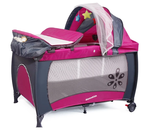 Mamakids S12-7 Folding system baby bed kids crib children playpen