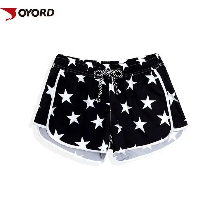 Пользовательские модные черные плавки с принтом звезд, шорты, Mem, купальник