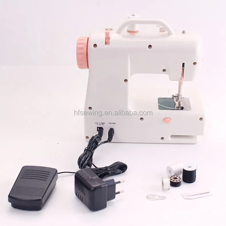VOF FHSM-318 Cheap unique handbag sewing machines domestic Children toy Mini Electric Portable Sewing Machine