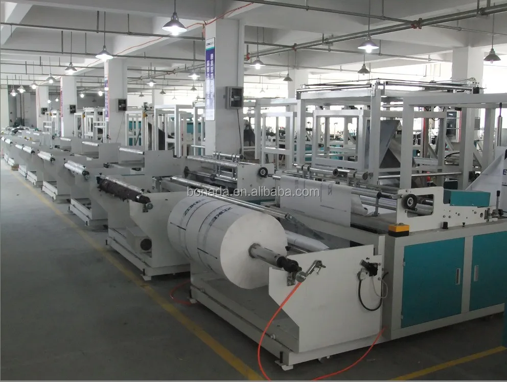 BND-A700 100GSM PP Spunbonded Non Woven Fabric Bag Making Machine