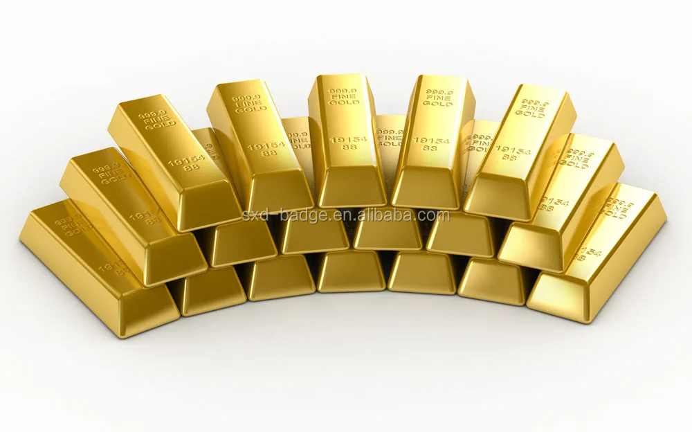 
New arrival 1oz gold plated tungsten bars with 24k gold layer 