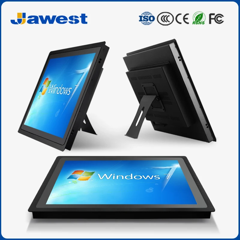 Jawest IP65 Водонепроницаемый промышленный ПК камеры/микрофон/RFID/NFC/Билл принтер 17 дюймов планшетный с Вход HDMI