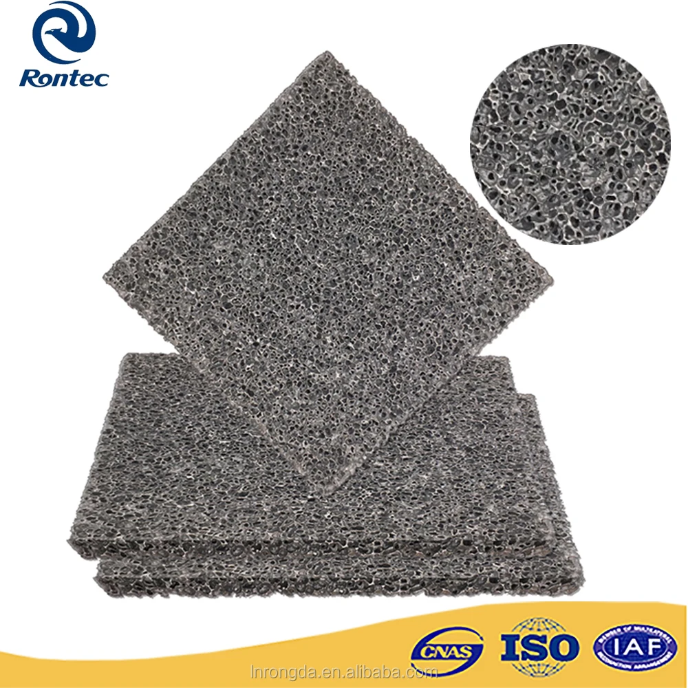 
Porous acoustic foam aluminum decorative material with punched holes 