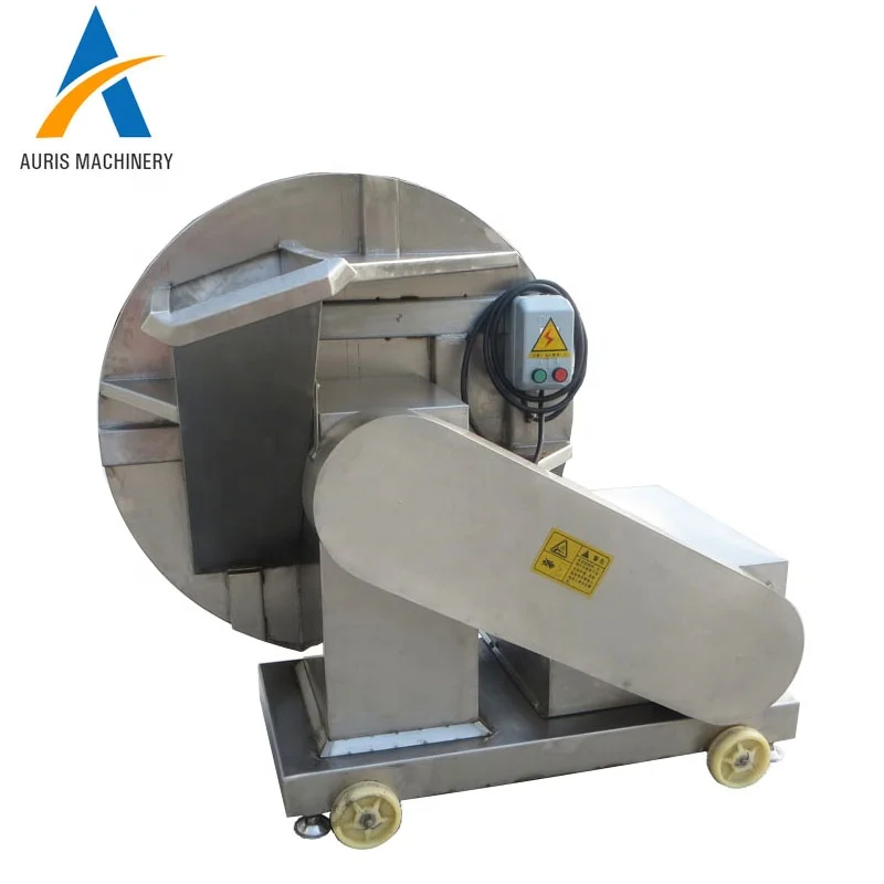 High efficiency frozen meat block cutter machine frozen meat flaker machine