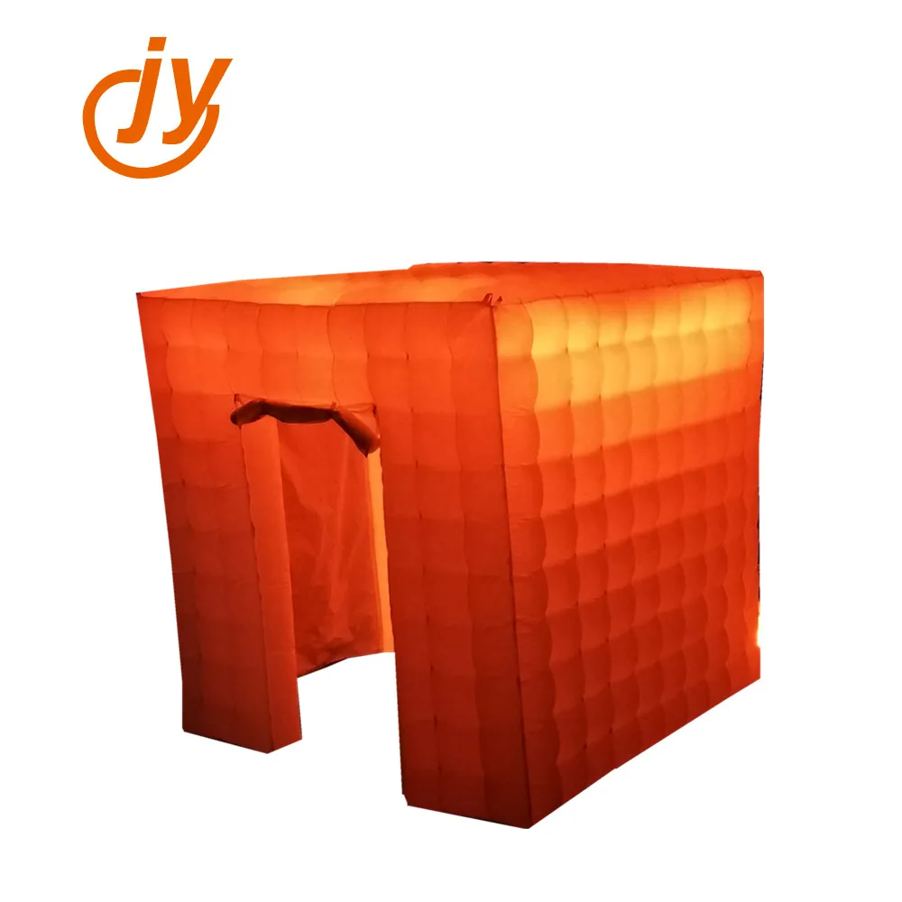 
Commercial Rental Use High Quality 2.5x2.5m Inflatable Led Light Photo Booth 