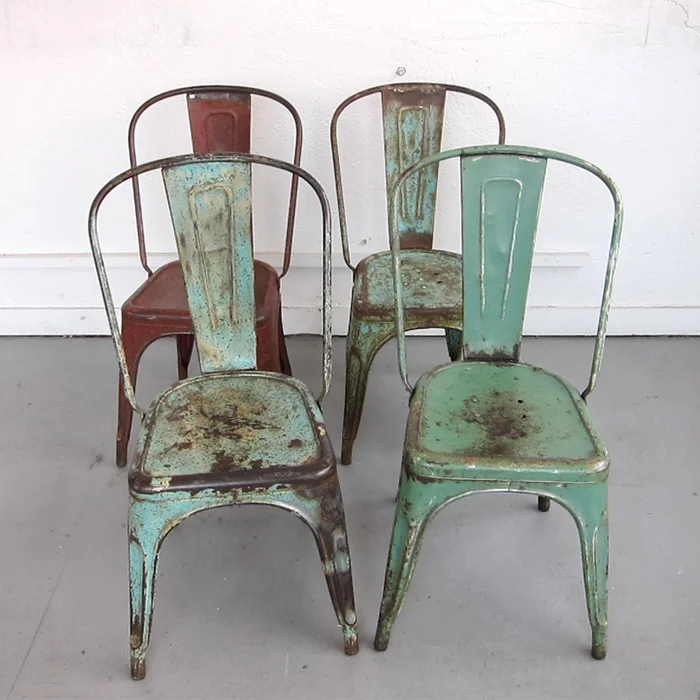 High Quality Hot Selling Wholesale Cheap Colorful Vintage Metal Restaurant Chair For Coffee Shop