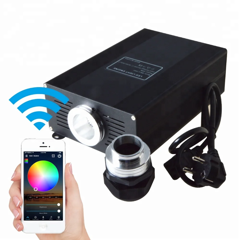 WIFI Control 45W RGB LED Fiber Optic Light Engine for Big Ceiling Decoration