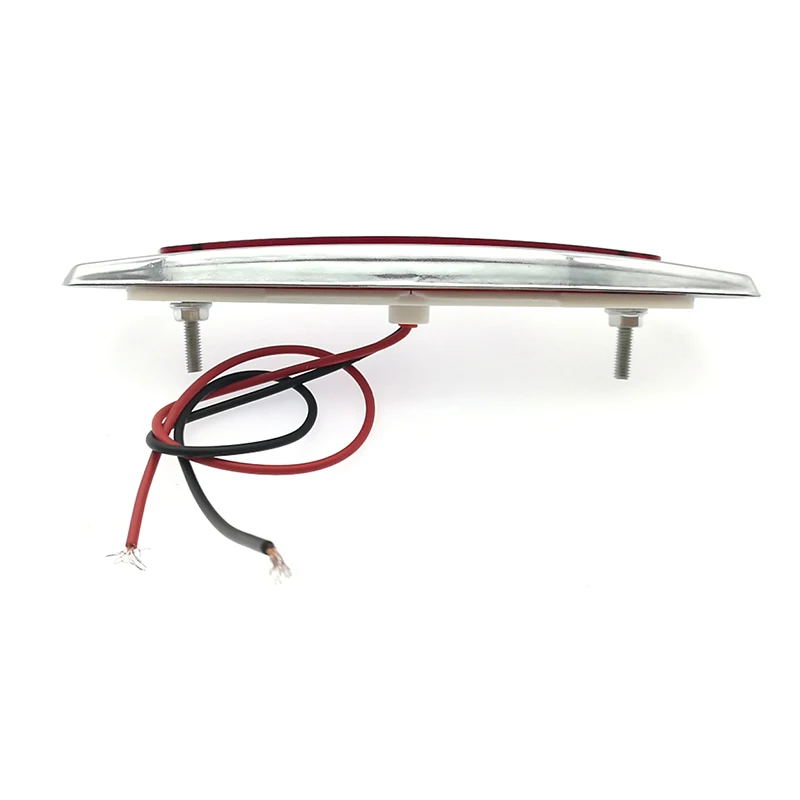 12 High Quality SMD LED Led Truck Trailer Chrome Clearance Light Oval Marker Marking Lamp Rate IP67 with DOT SAE Certification