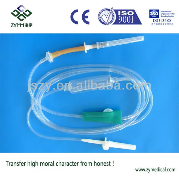 
Medical instruments disposable iv infusion set 