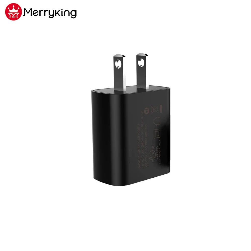 Сетевой адаптер USB 5 в 2,1 А, Сверхбыстрая зарядка для мобильного телефона с тонким настенным адаптером