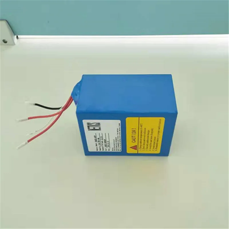 light weight li-ion 18650 12S4P battery pack high power rechargeable 44.4v 10ah lithium ion battery