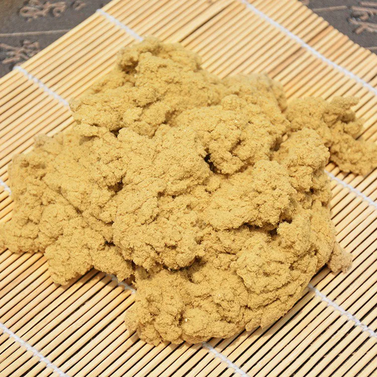 
High Quality Traditional Chinese Herb Wormwood Pure Golden Natural Moxa-Wool Moxibustion Mugwort Moxa Punk 