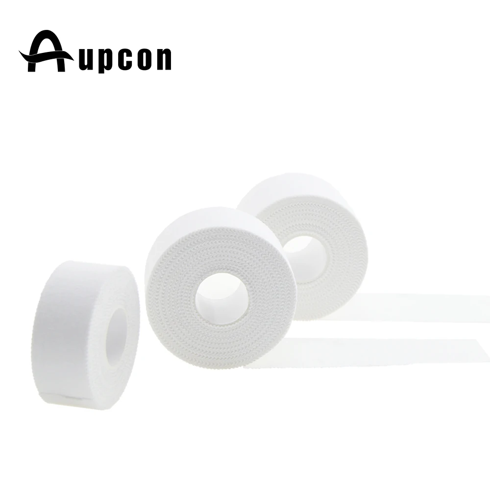 Aupcon non stretchable white wholesale bulk joint protection wrap sports athletic bandage tape