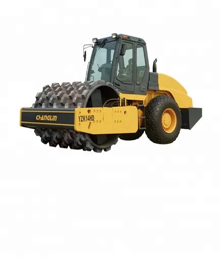 YZK14HD Small soil compactor 14ton CHANGLIN vibratory road roller YZK14HD roller compactor or padfoots,double drum optional