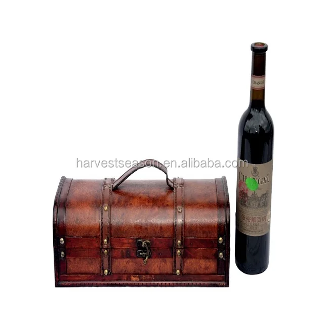 Роскошная винная коробка в античном стиле оптом