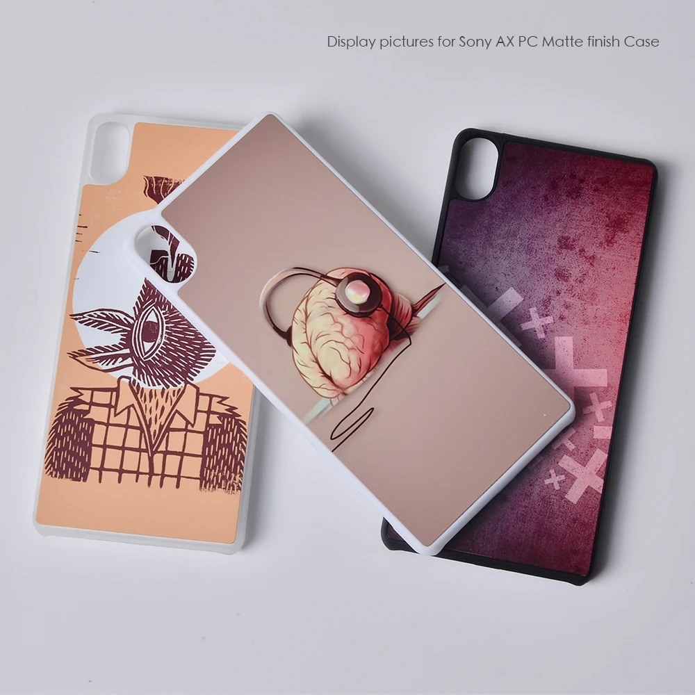 Пользовательские 2D Сублимации Печати Дизайнер аксессуары для Мобильных Телефонов Сотовый Телефон Случае для Sony AX