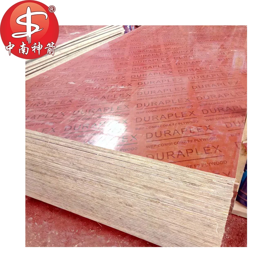 ZNSJ High Quality Bamboo Film Faced Plywood for Bridge Construction