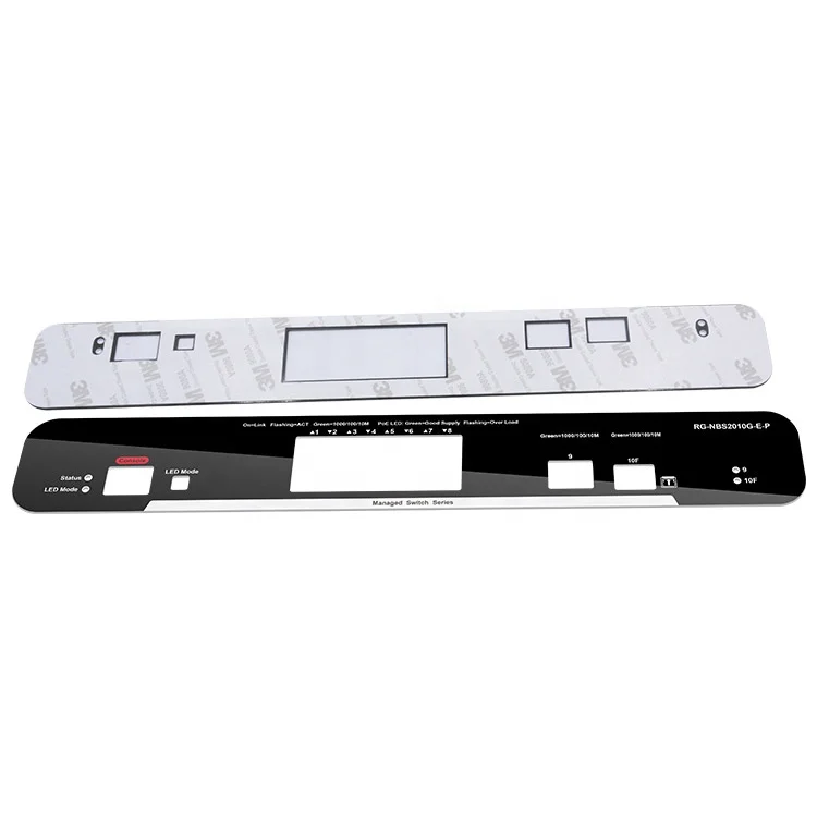 Custom printing home appliance touch screen membrane switch panel