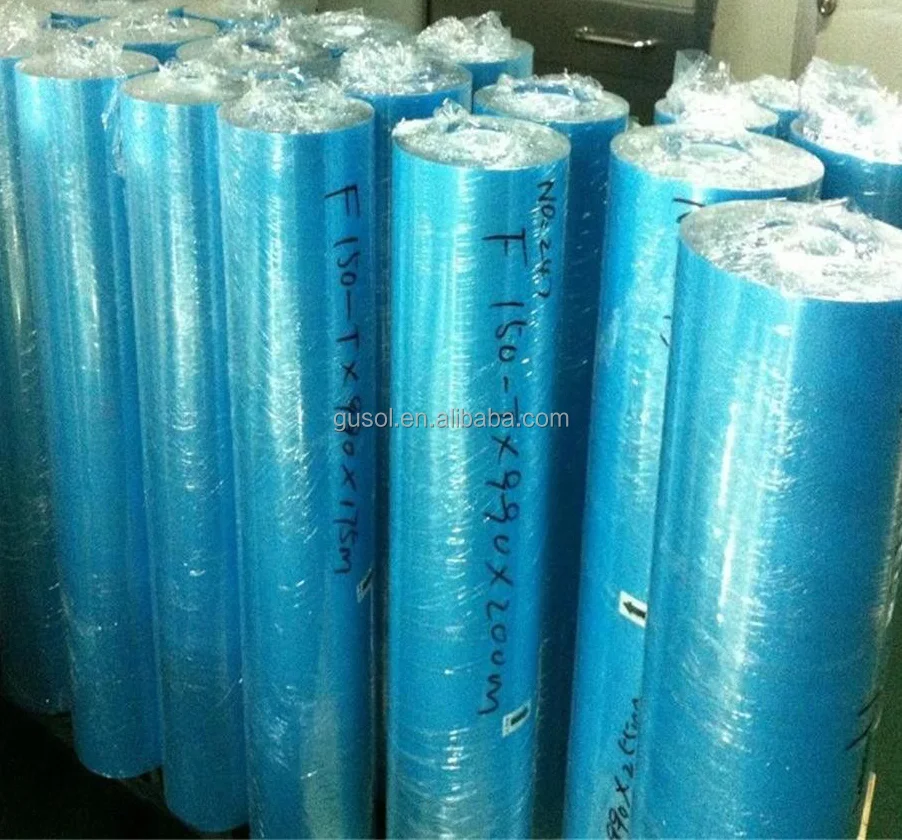 200 Micron Transparent Plastic Fine Velvet Polyester Film F200 Roll