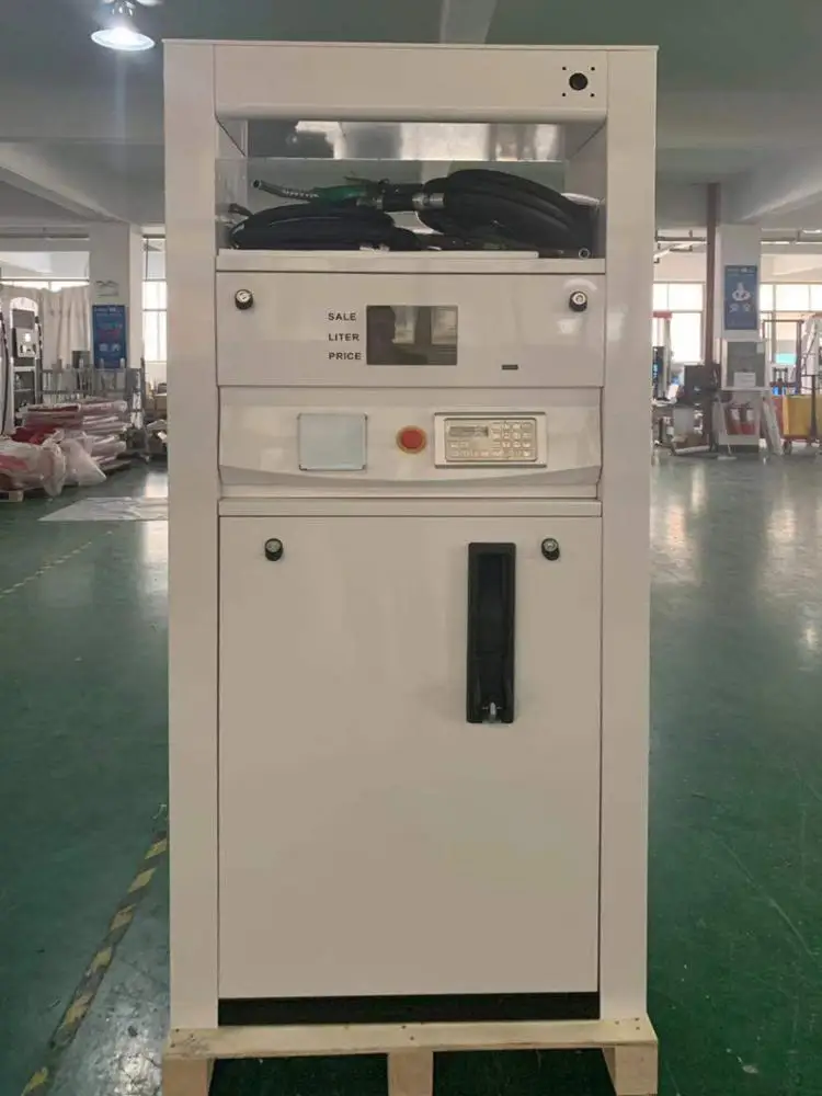 Single Nozzle Tatsuno Type Suction Fuel Dispenser With Printer and Emergency Stop