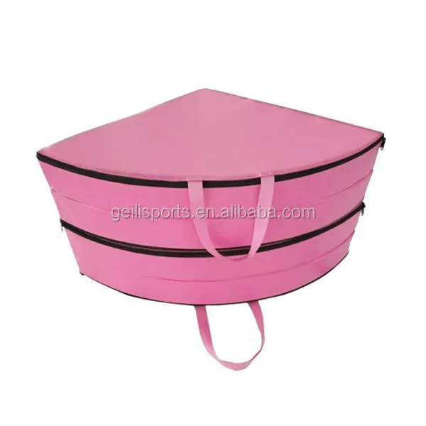 
Pink Folding Pole Crash Yoga Dancing Pad Musical dance mat 