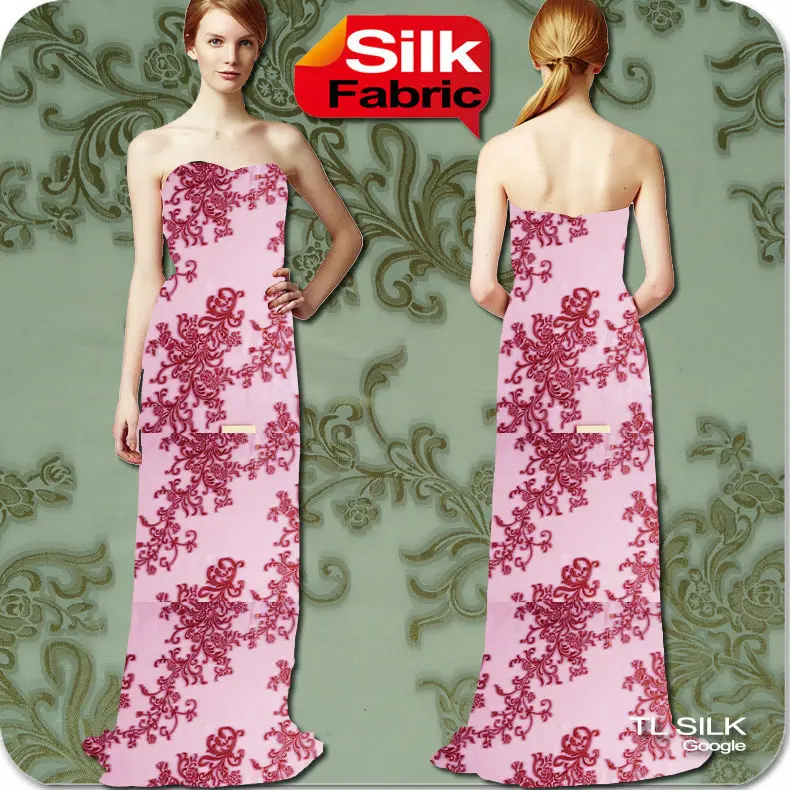 Indian Stripe Design Silk Brocade Jacquard Metallic Fabric S77