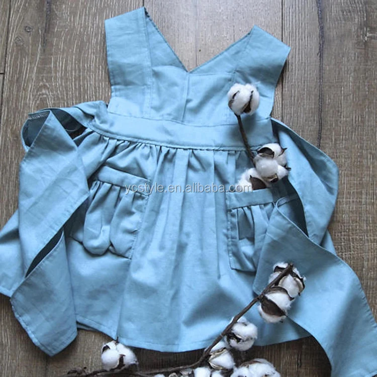 kids clothing wholesale 100% cotton Christmas dress, Girl Pinafore dress Welcome customized Christmas outfits