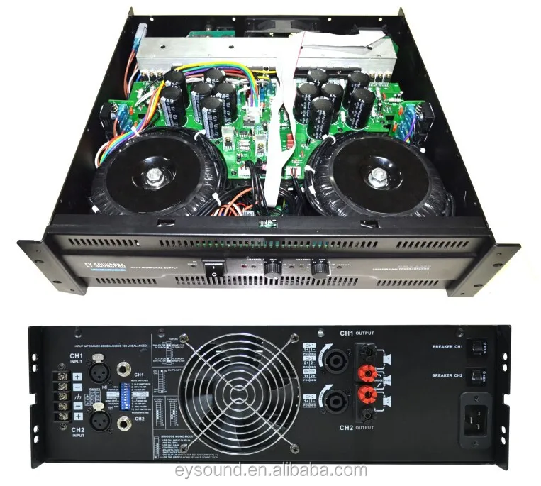 Профессиональный усилитель звука усилитель 2 Ом работает RMX5050