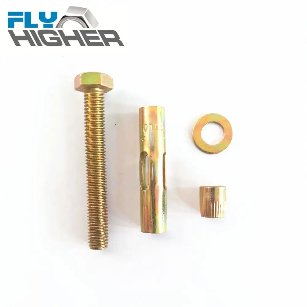 M8 Expansion Sleeve anchor with hex bolt