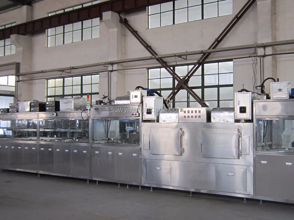Automatic cleaning and hard coating machine for optical lens