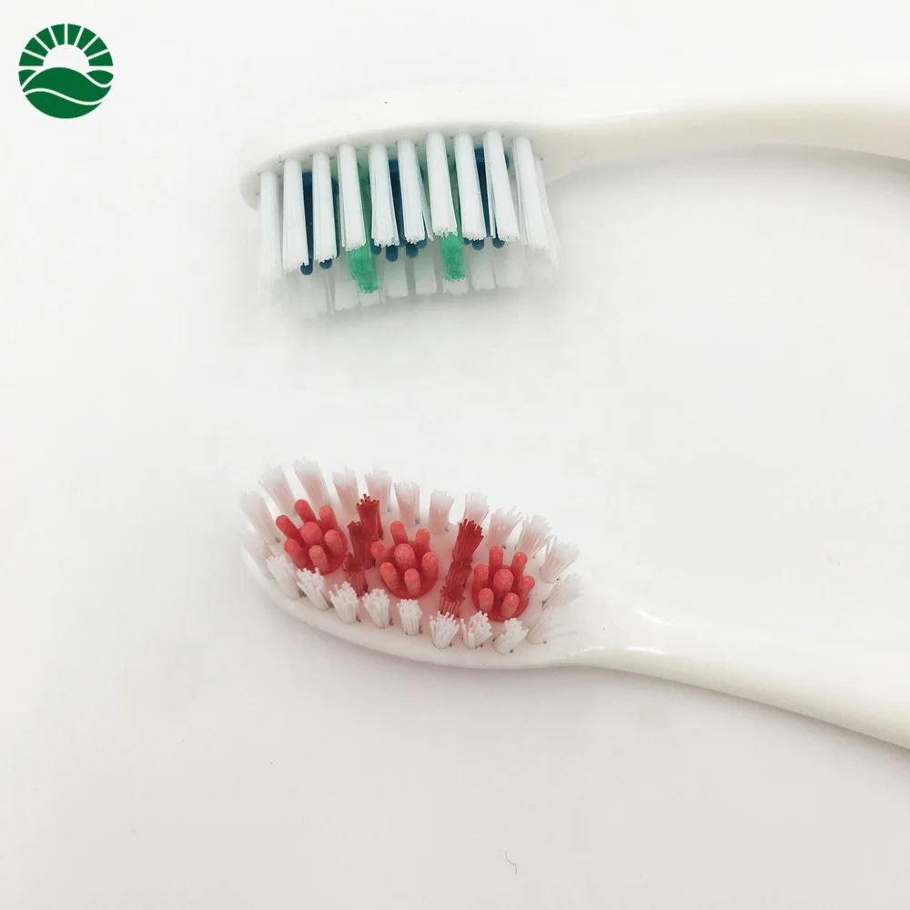 Big handle grown people toothbrush with gum massager