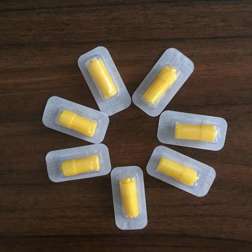 Medical Disposable Transparent Heparin Cap For I.V. Catheters Cannulas CE And ISO Approved