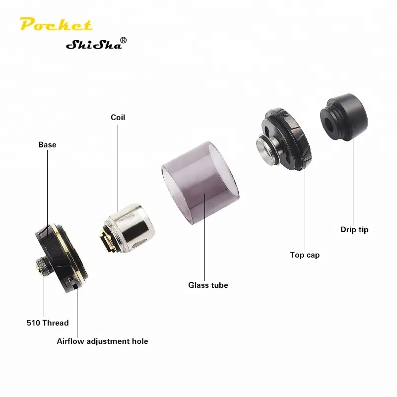 vapor storm new coming hot hawk tank for puma vape kit e cigarette ultrasonic atomizer