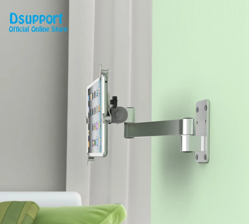 Full motion Fit for tablets PC 7-12 inch wall mount metal bracket ceiling mount tablet pc holder tablet pc desk stand