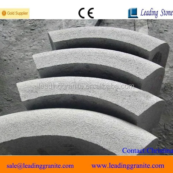 Cheap granite kerbs, driveway curb ramp