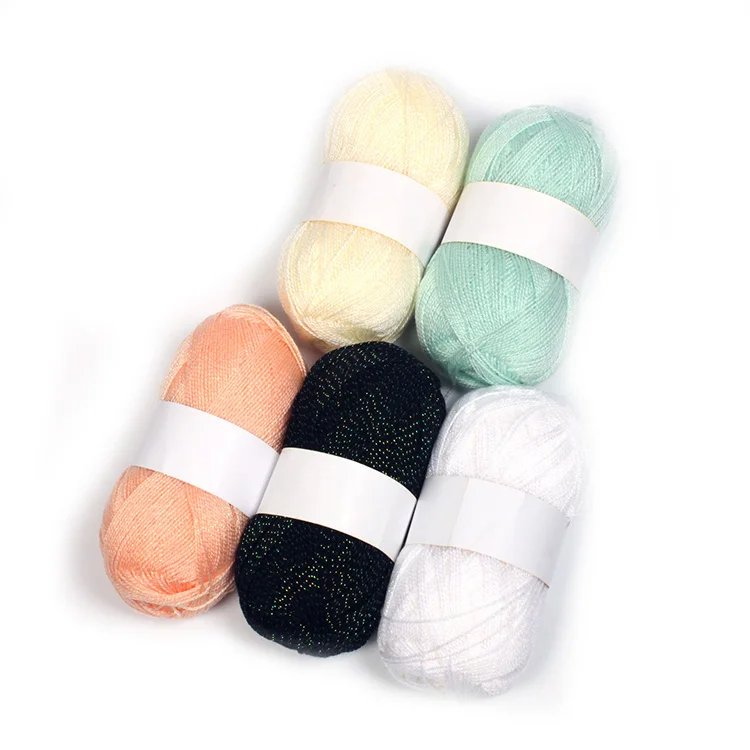 
Supply Twist Polyester Metallic Yarn For Glow In The Dark Yarn 