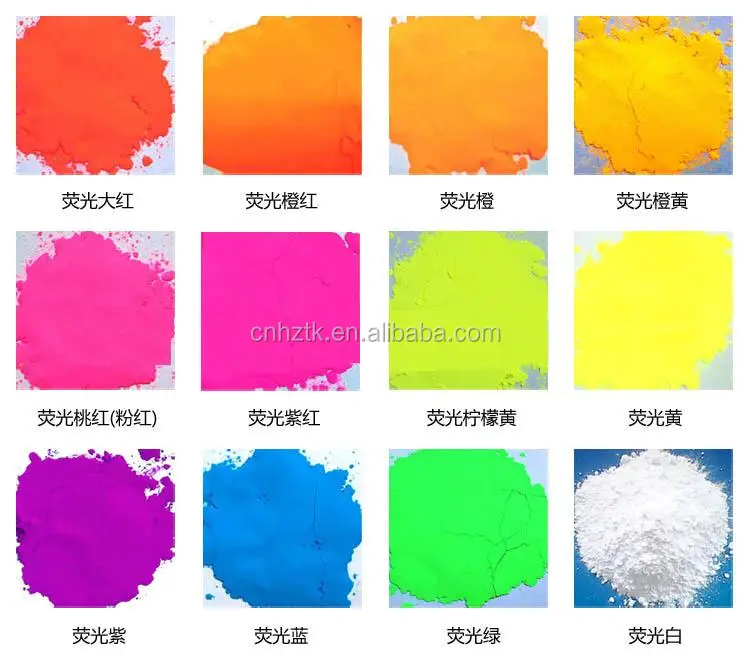 
Fluorescent Pigment Neon Pigments Luminous Paint Resin Dye for Paint Ink 