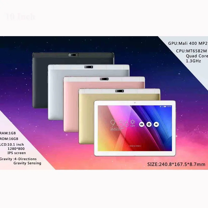 10 inch 3g tablet 2GB+32GB android 10.0 gps phablet tablette 3g