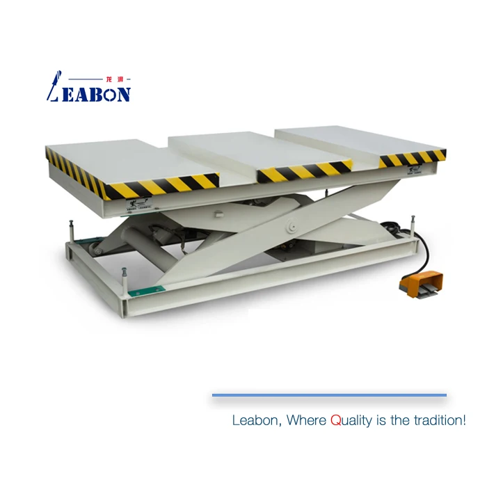 Double Scissors High Hydraulic Lift Table Machine( LB02) used in Wood Door Production Line