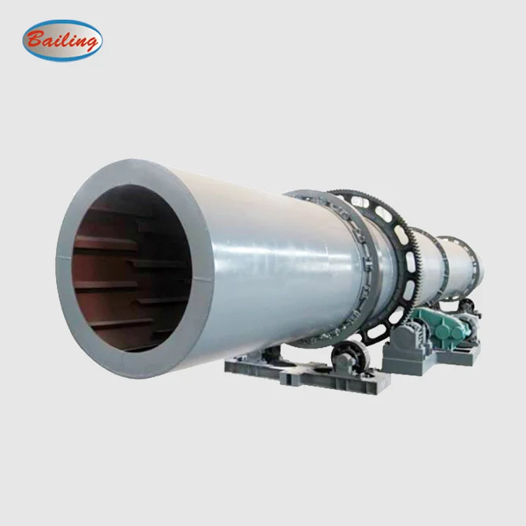 Henan Bailing low cost high capacity dryer equipment for chicken manure