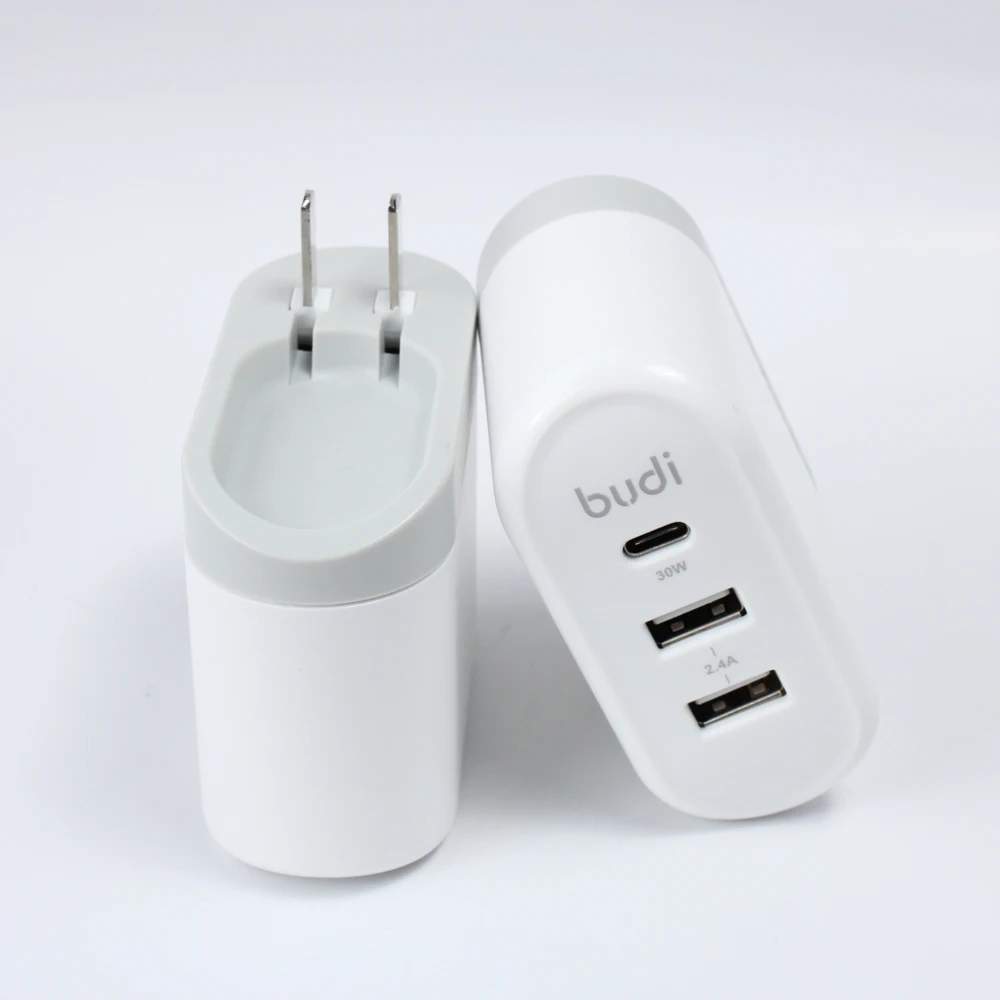 Сетевое зарядное устройство pd 30 Вт usb-c адаптер питания Тип C настенное с источником складная вилка стандарта США Великобритании ЕС Австралии 2