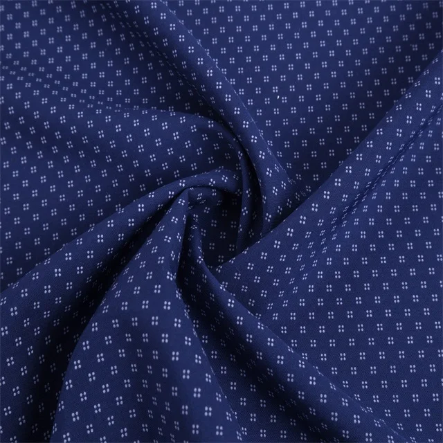 ready goods plain print bamboo polyester custom print school uniform fabric