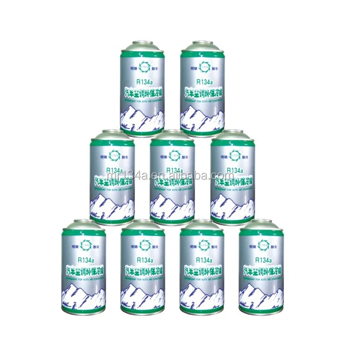 
99.9% purity Refrigerant Gas R134a with disposable cylinders for sales 