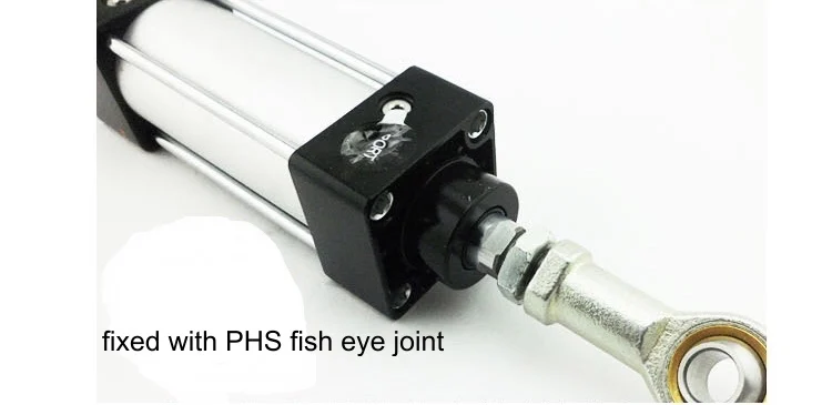 AIRTAC type SC Series aluminum piston double acting tie rod bore 80/100mm Stroke 1000mm Standard Pneumatic Cylinder with magnet