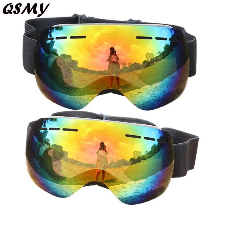 Новый стиль, очки для лыжного спорта, Поляризованные, без оправы, на заказ