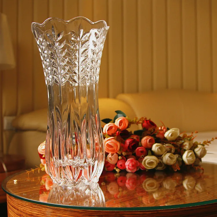 Wholesale cylindrical crystal vase